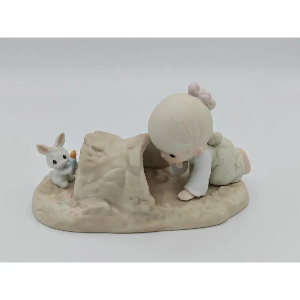 Precious Moments Theres A Light At The End Of The Tunnel Enesco 521485 1990 OG